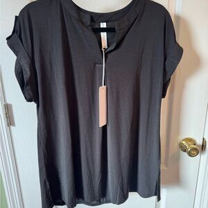 Elegant Black Women's Blouse